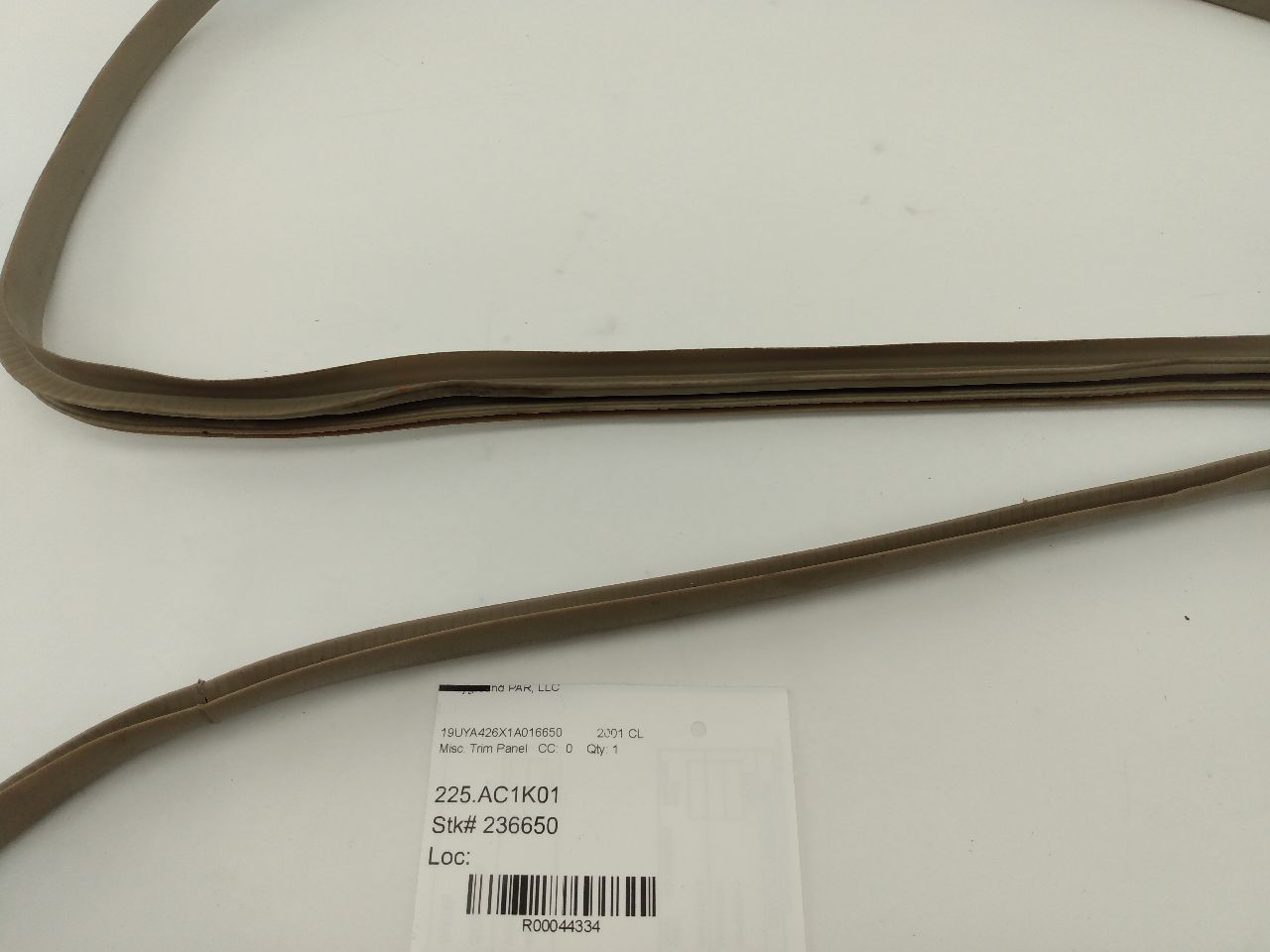 Acura CL Rear Quarter Glass Trim Set