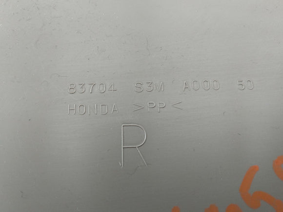 Acura CL Rear Right Interior Door Quarter Panel