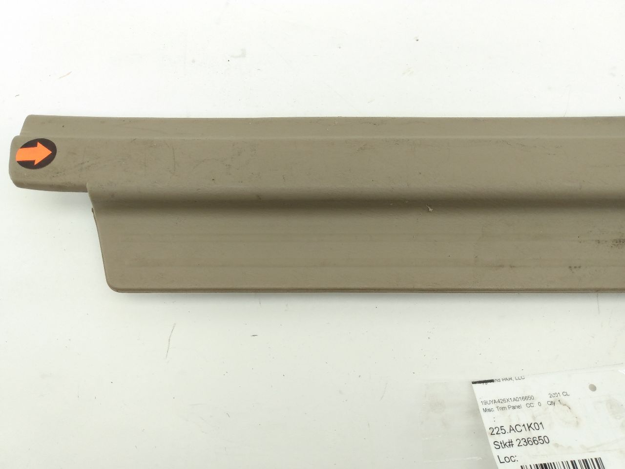 Acura CL Left Door Sill Kick Panel - 0