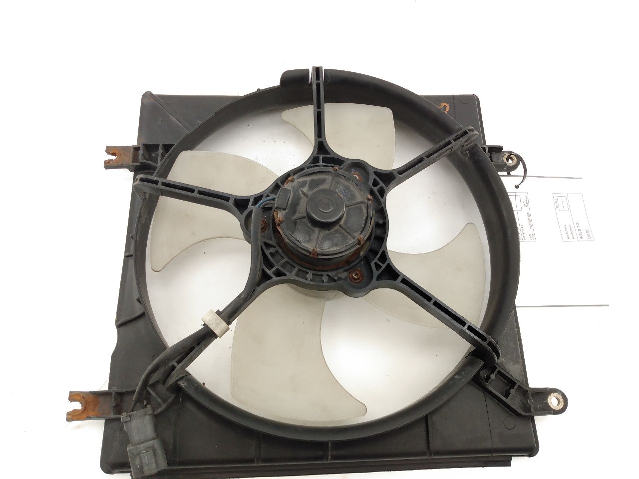 Honda Prelude Radiator Cooling Fan Assembly