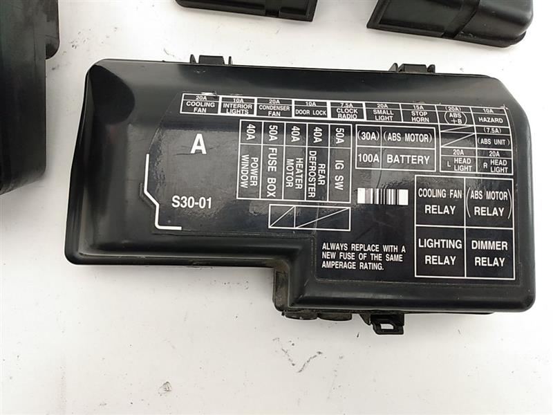 Honda Prelude Engine Fuse Box