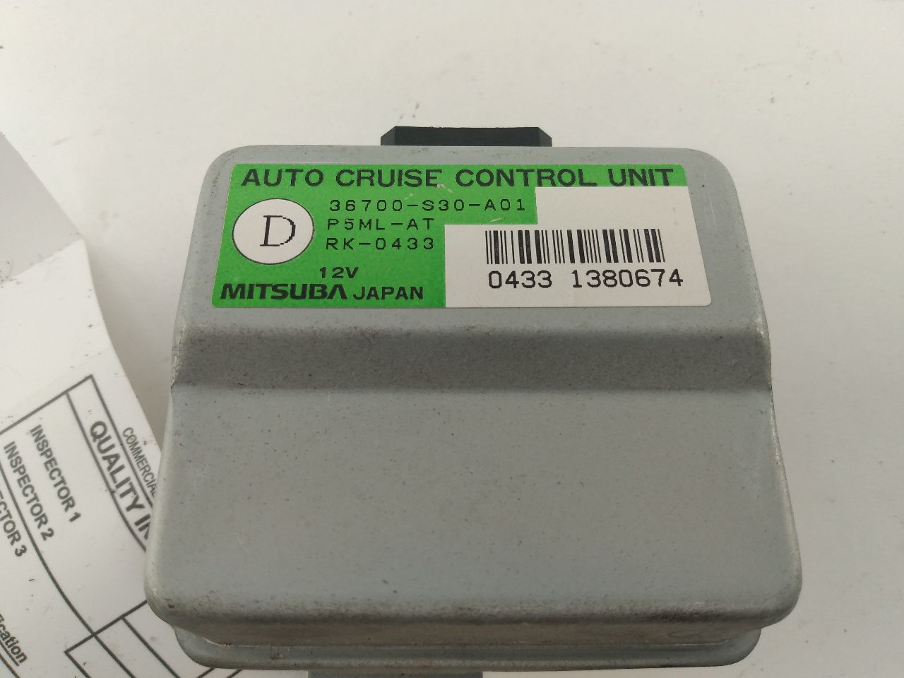 Honda Prelude Cruise Control Module - 0