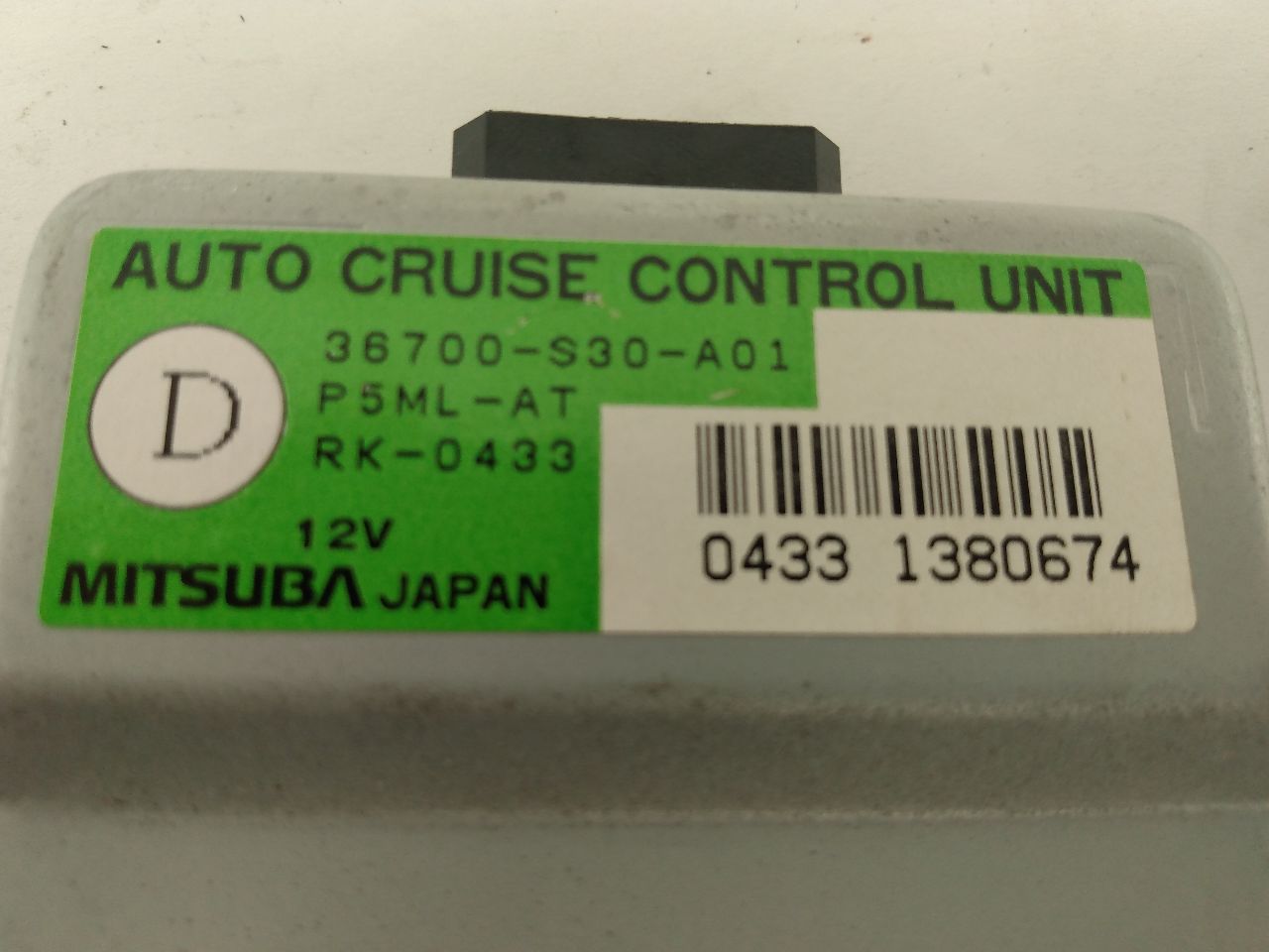 Honda Prelude Cruise Control Module