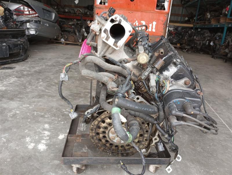 Honda Del Sol Complete Long Block Engine Vtech With Accessories And Harness