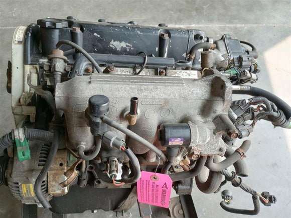 Honda Del Sol Complete Long Block Engine Vtech With Accessories And Harness