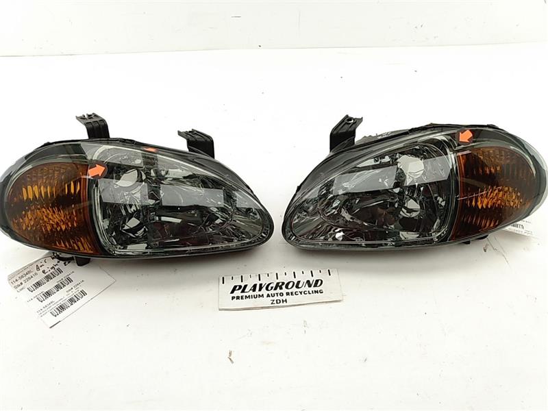 Honda Del Sol Pair Of Front Headlights