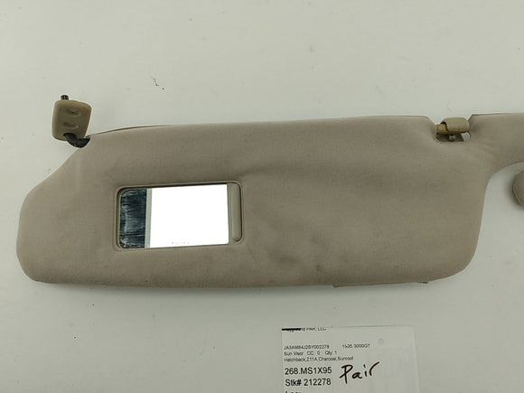 Mitsubishi 3000GT Pair Of Front Sun Visors