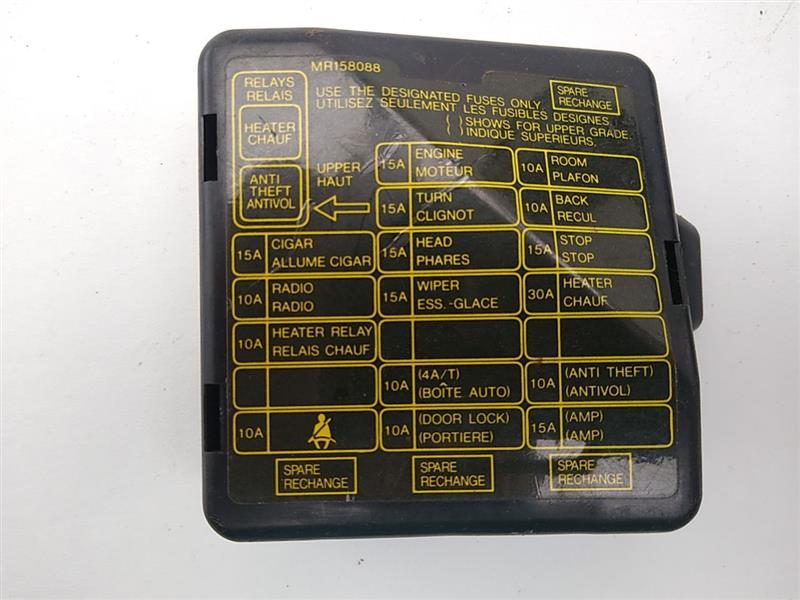 Mitsubishi 3000GT Engine Fuse Box