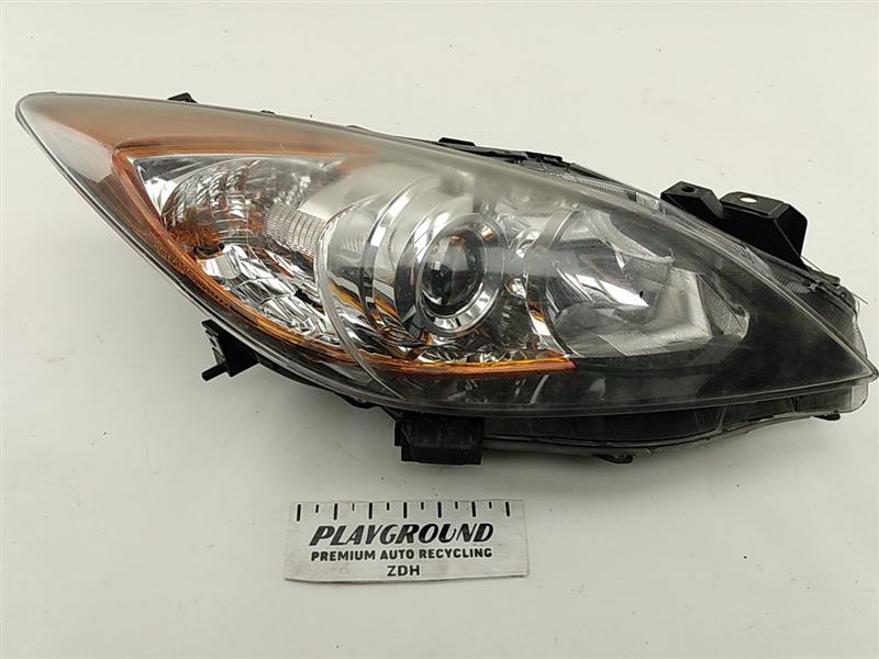 Mazda Mazda 3 Front Right Headlight Assembly With Chrome Projector Bezel