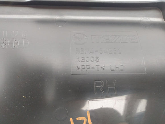 Mazda Mazda 3 Front Right Center Console Kick Trim Panel