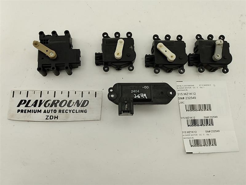 Mazda Mazda 3 Blower Motor Resitor and Actuators