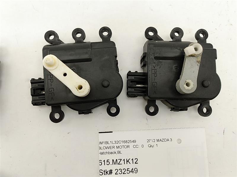 Mazda Mazda 3 Blower Motor Resitor and Actuators