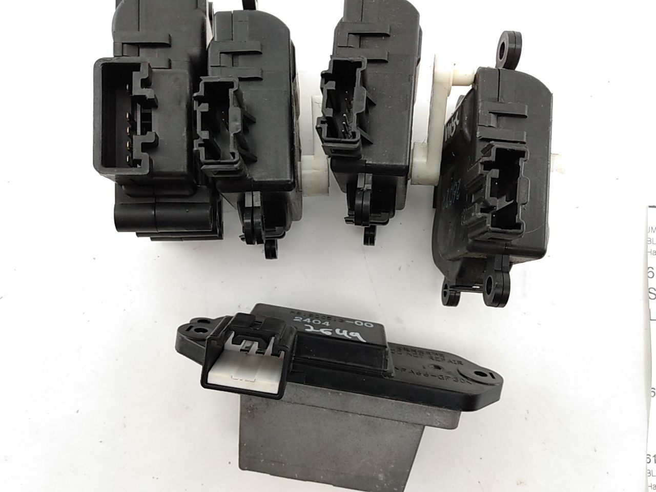 Mazda Mazda 3 Blower Motor Resitor and Actuators