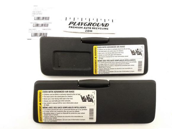 Pontiac Solstice Pair Of Sun Visors