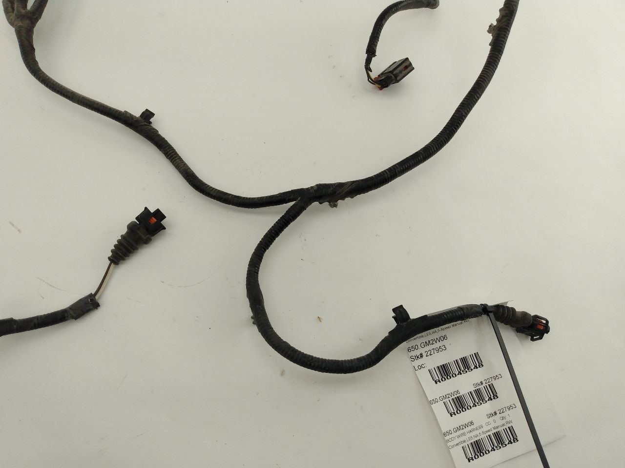 Pontiac Solstice Rear Body Harness