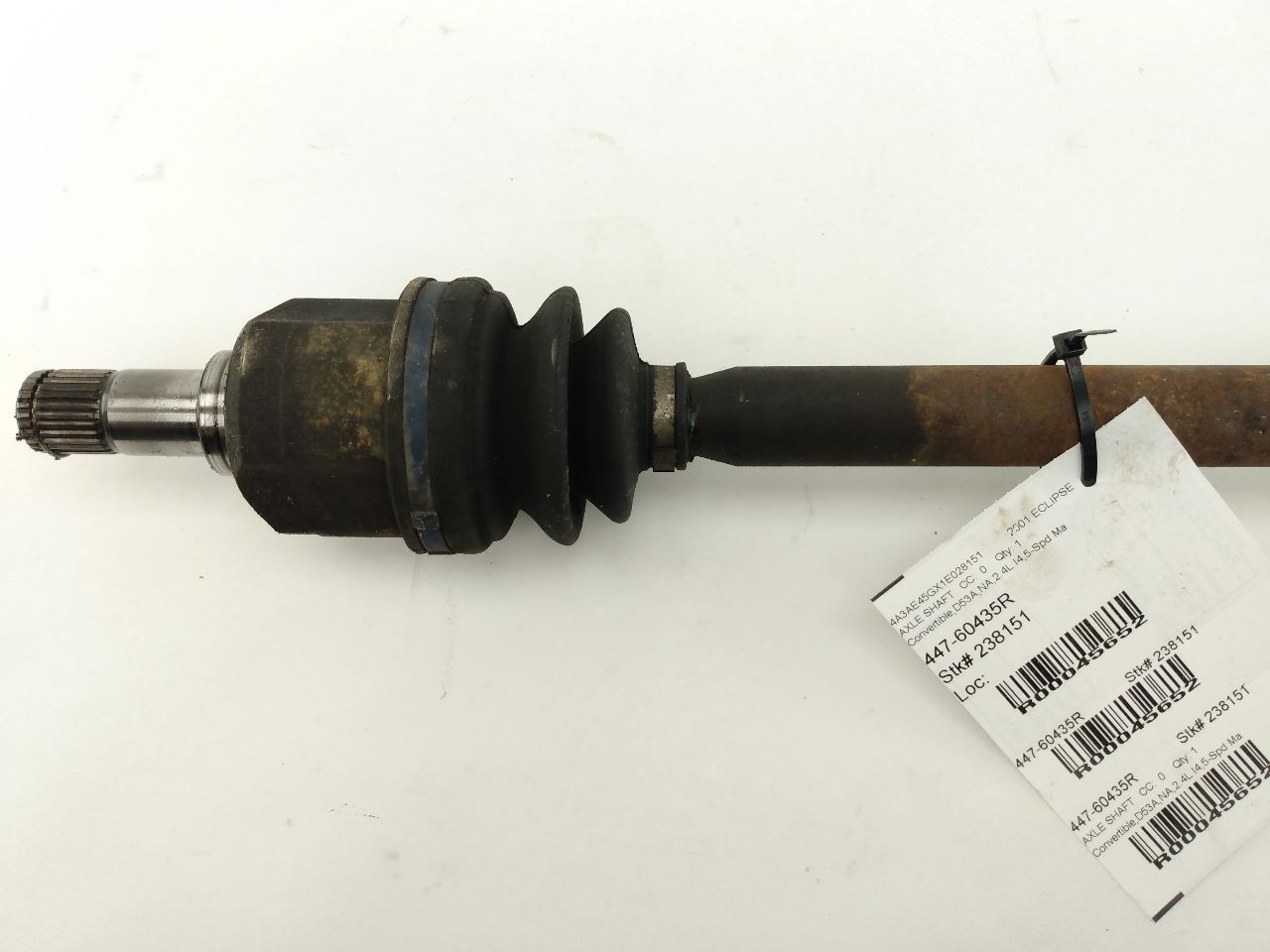 Mitsubishi Eclipse Front Right Axle Shaft