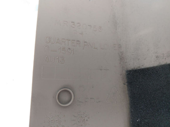 Mitsubishi Eclipse Rear Right Interior Quarter Trim Panel