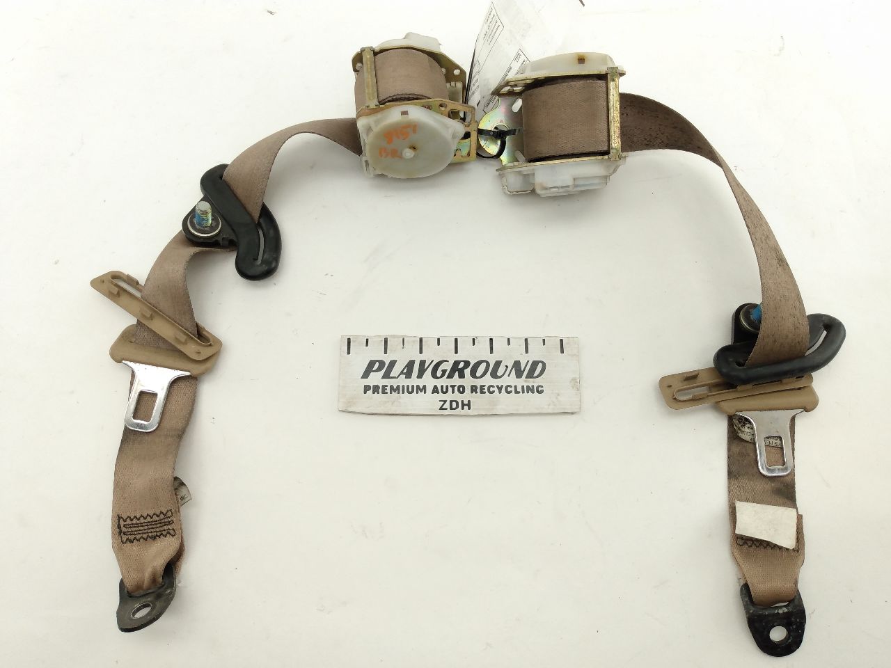 Mitsubishi Eclipse Pair Of Rear Seat Belts And Retractors