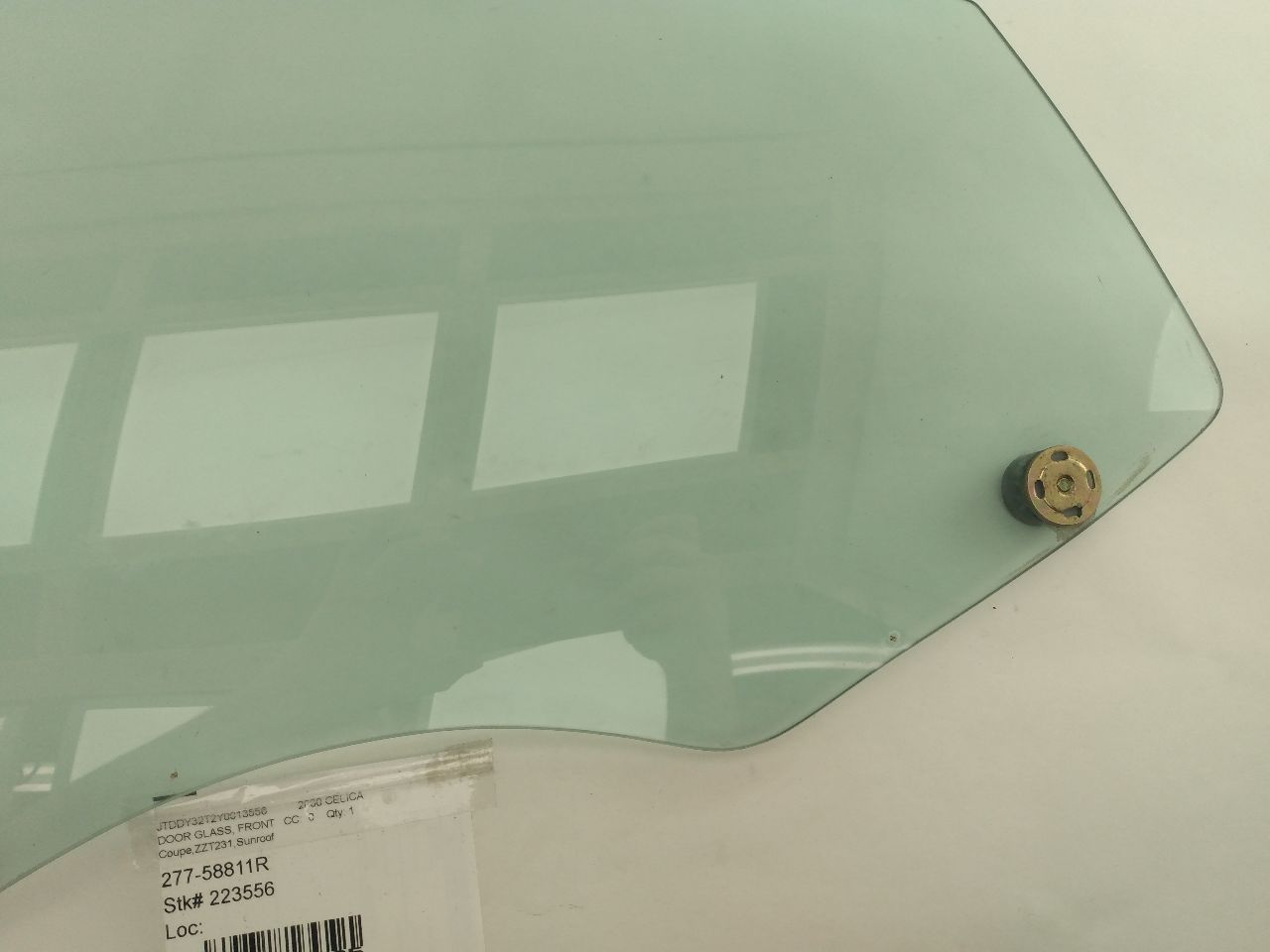 Toyota Celica Front Right Door Glass