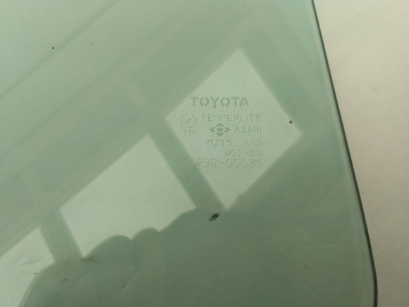 Toyota Celica Front Right Door Glass