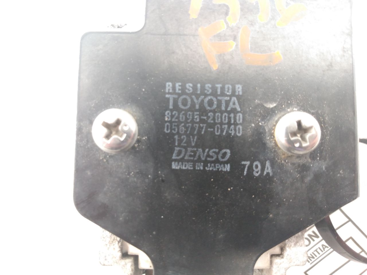 Toyota Celica Daytime Running Light Resistor