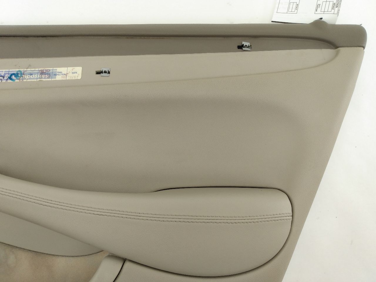 Jaguar XJ8L Rear Right Door Trim Panel