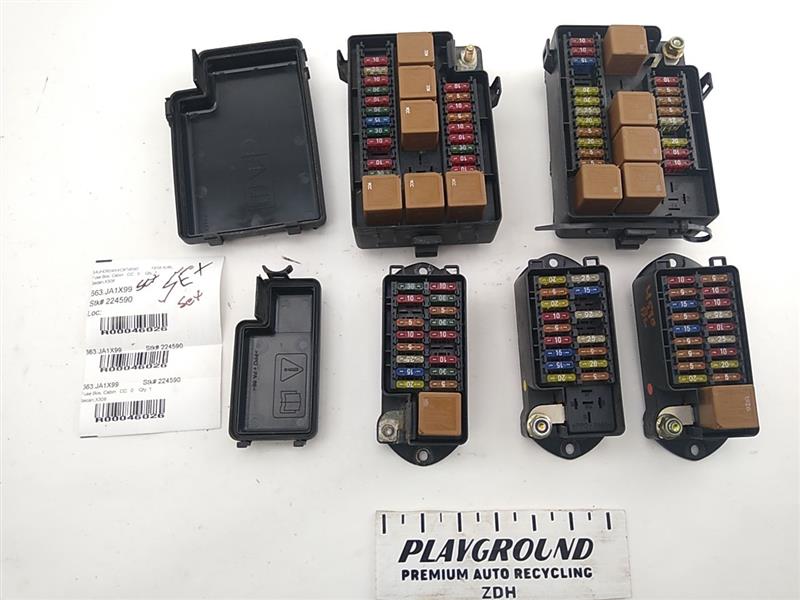 Jaguar XJ8L Set Of Fuse Boxes