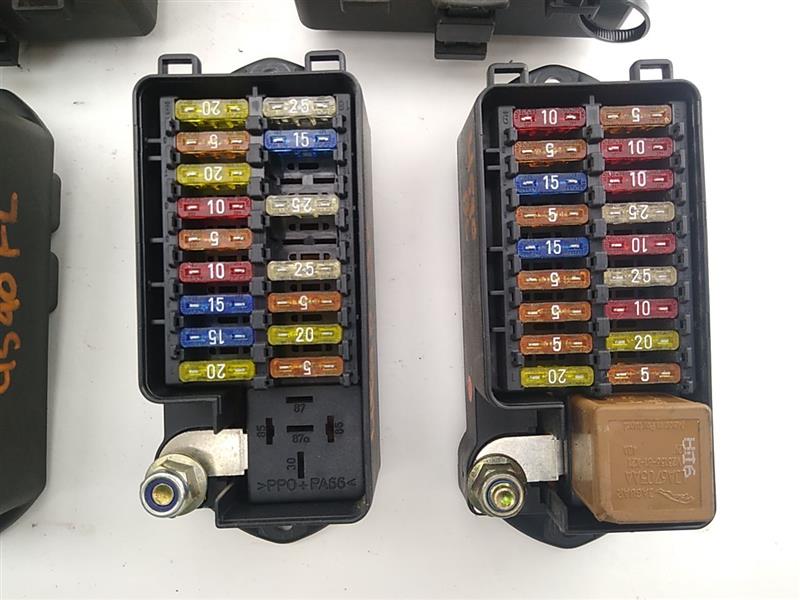 Jaguar XJ8L Set Of Fuse Boxes