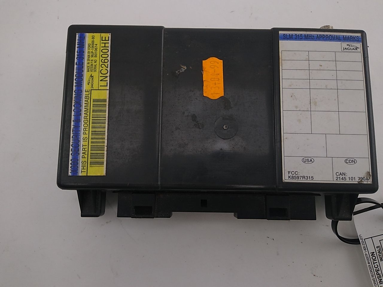 Jaguar XJ8L Security Locking Control Module - 0