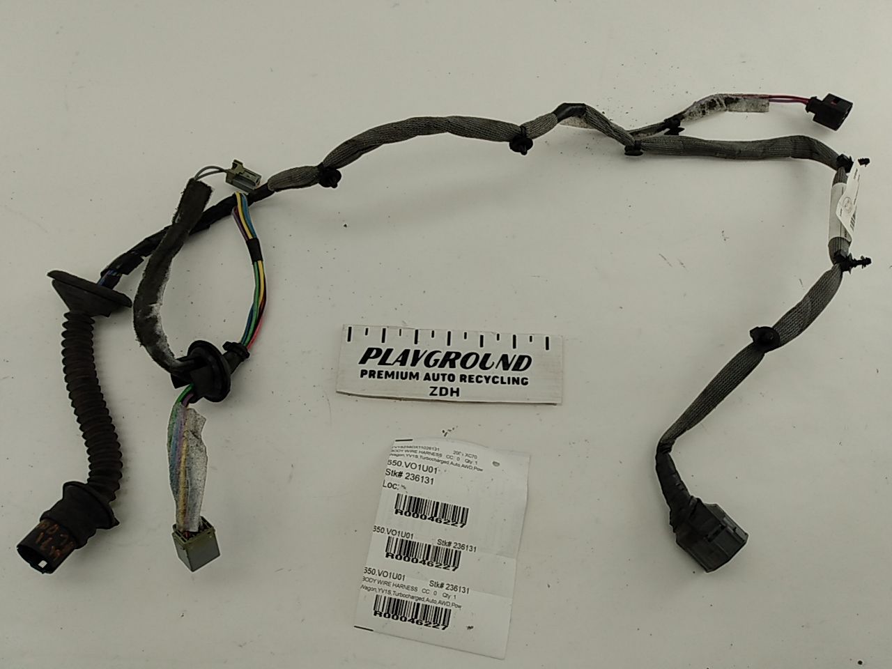 Volvo XC70 Rear Left Door Wiring Harness