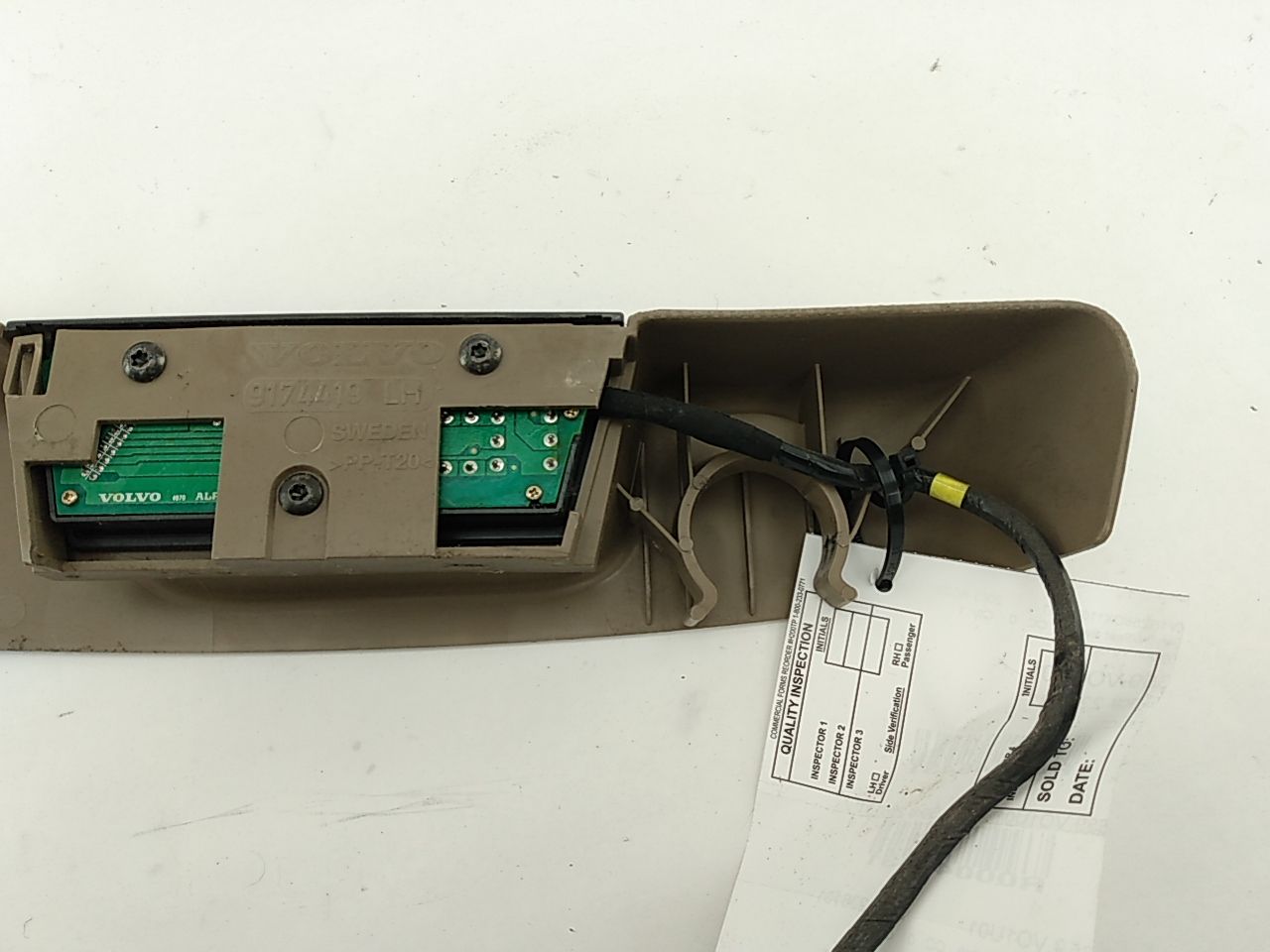 Volvo XC70 Front Left Seat Switch Control