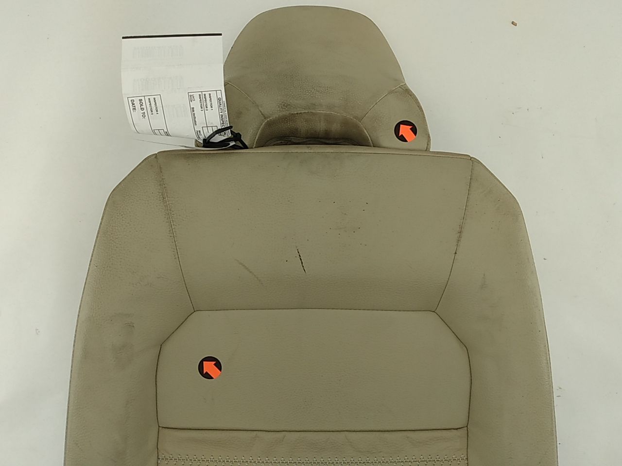 Volvo XC70 Front Right Seat Upper Back Support