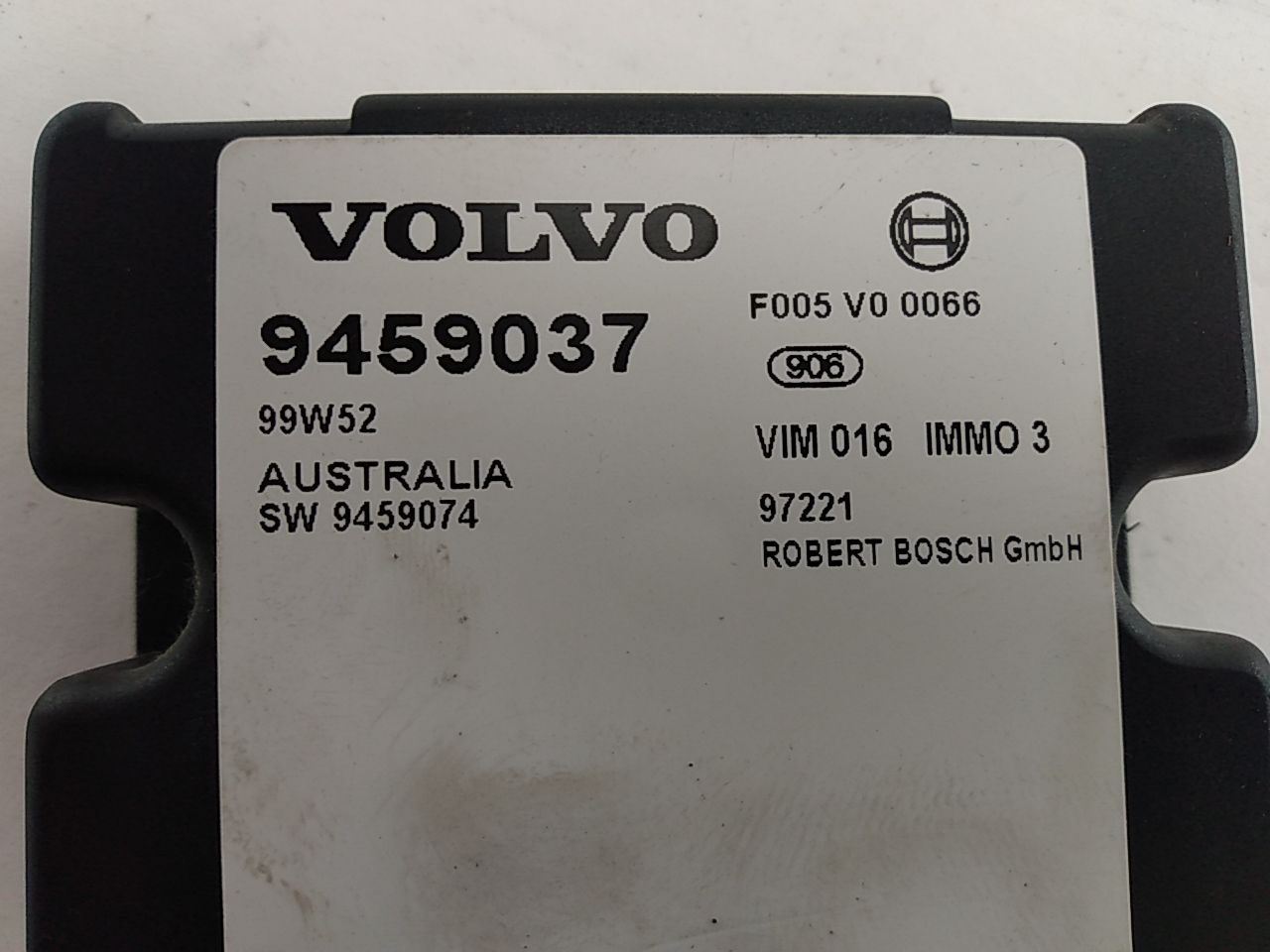 Volvo V70 Anti Theft Control Module