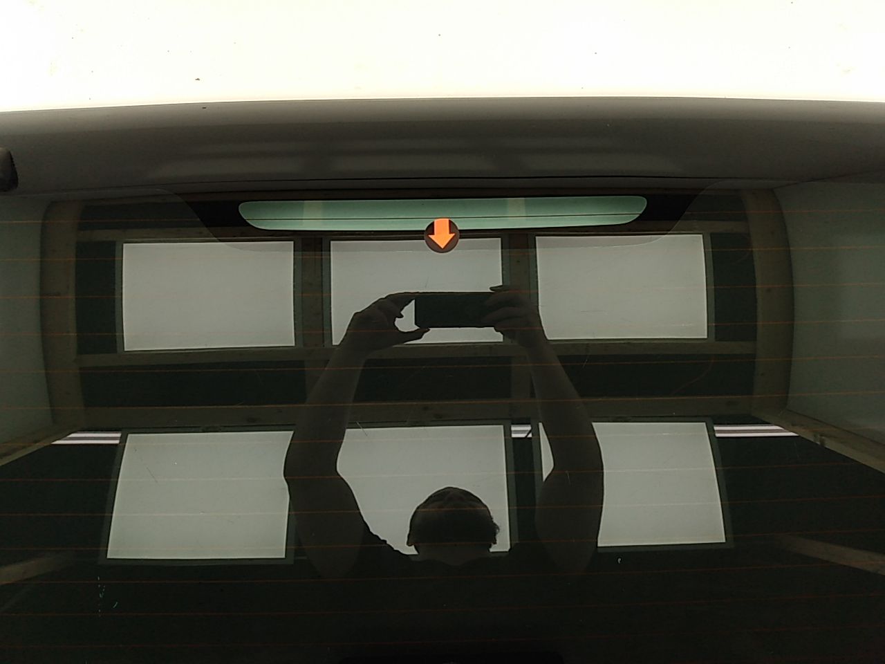 Volvo V70 Back Glass