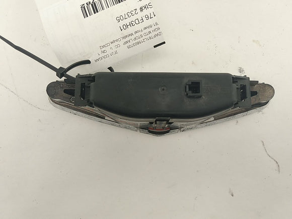 Mercury Cougar Rear Hatch High Mounted Stop Light Assembly