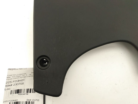 Mercury Cougar Front Left Lower Dash Trim Panel