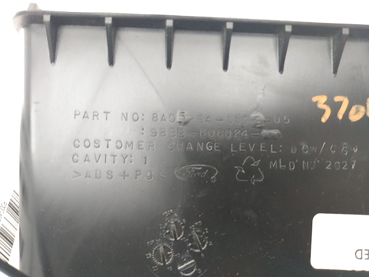 Mercury Cougar Glove Box