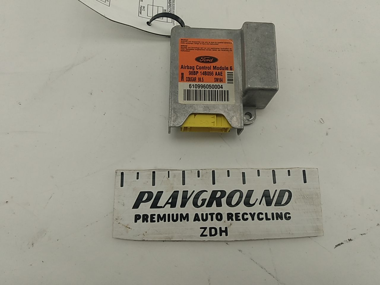 Mercury Cougar Air Bag Control Module Without Side Air Bags