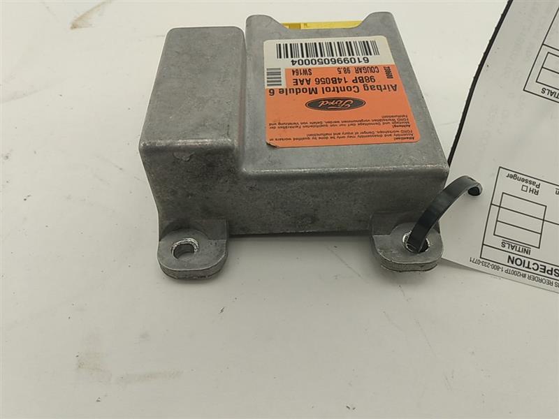 Mercury Cougar Air Bag Control Module Without Side Air Bags