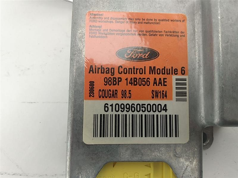 Mercury Cougar Air Bag Control Module Without Side Air Bags