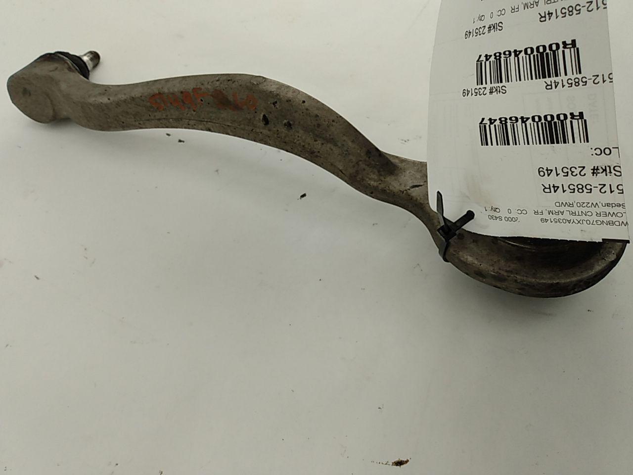 Mercedes S430 Front Right Lower Lateral Arm