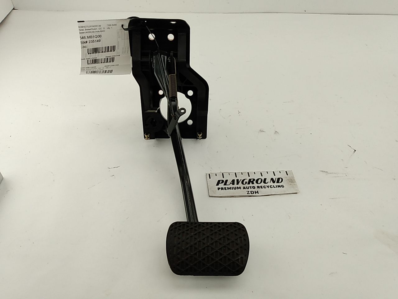 Mercedes S430 Brake Pedal Box Assembly