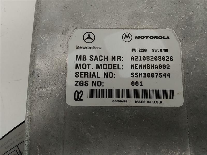 Mercedes S430 Communication Control Module