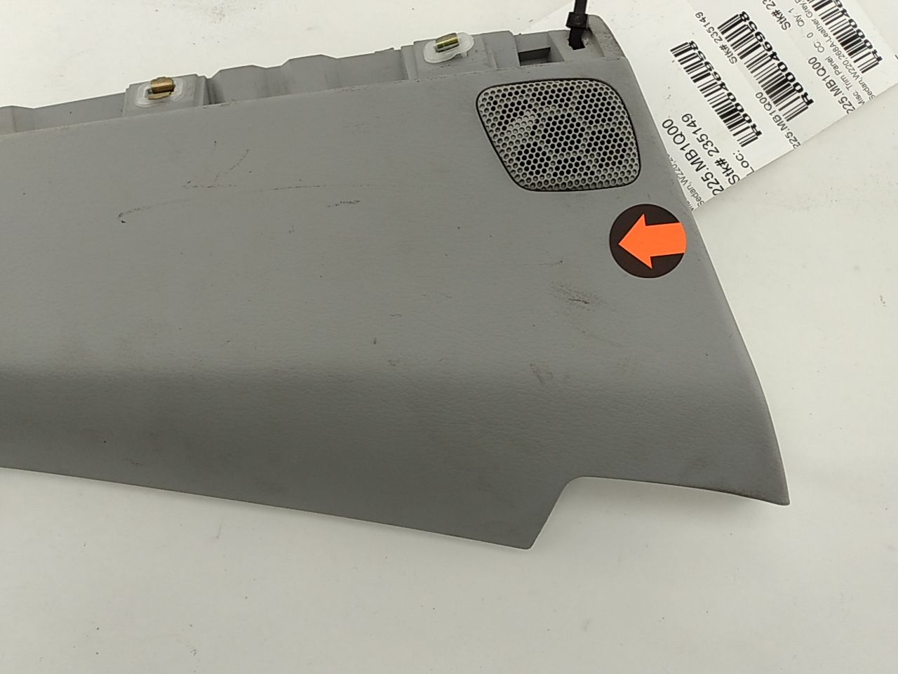 Mercedes S430 Rear Left Upper Door Panel With Seat Control Module