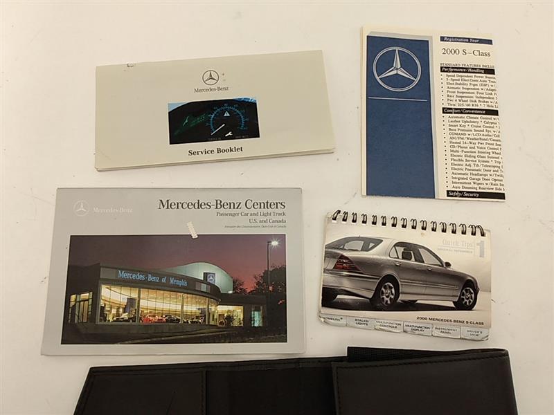 Mercedes S430 Owners Manual