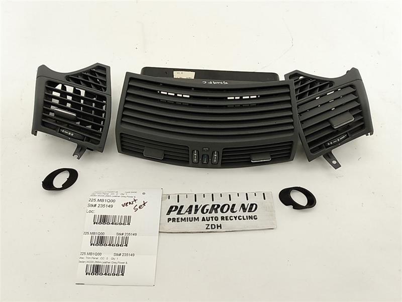 Mercedes S430 Dashboard Vent Set