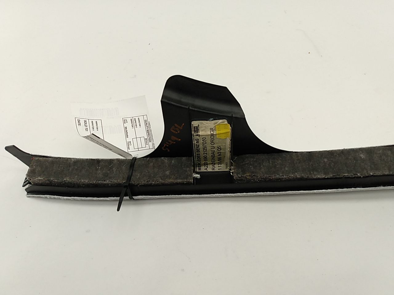 Mercedes S430 Rear Left Interior Seat Wheel House Trim Cover