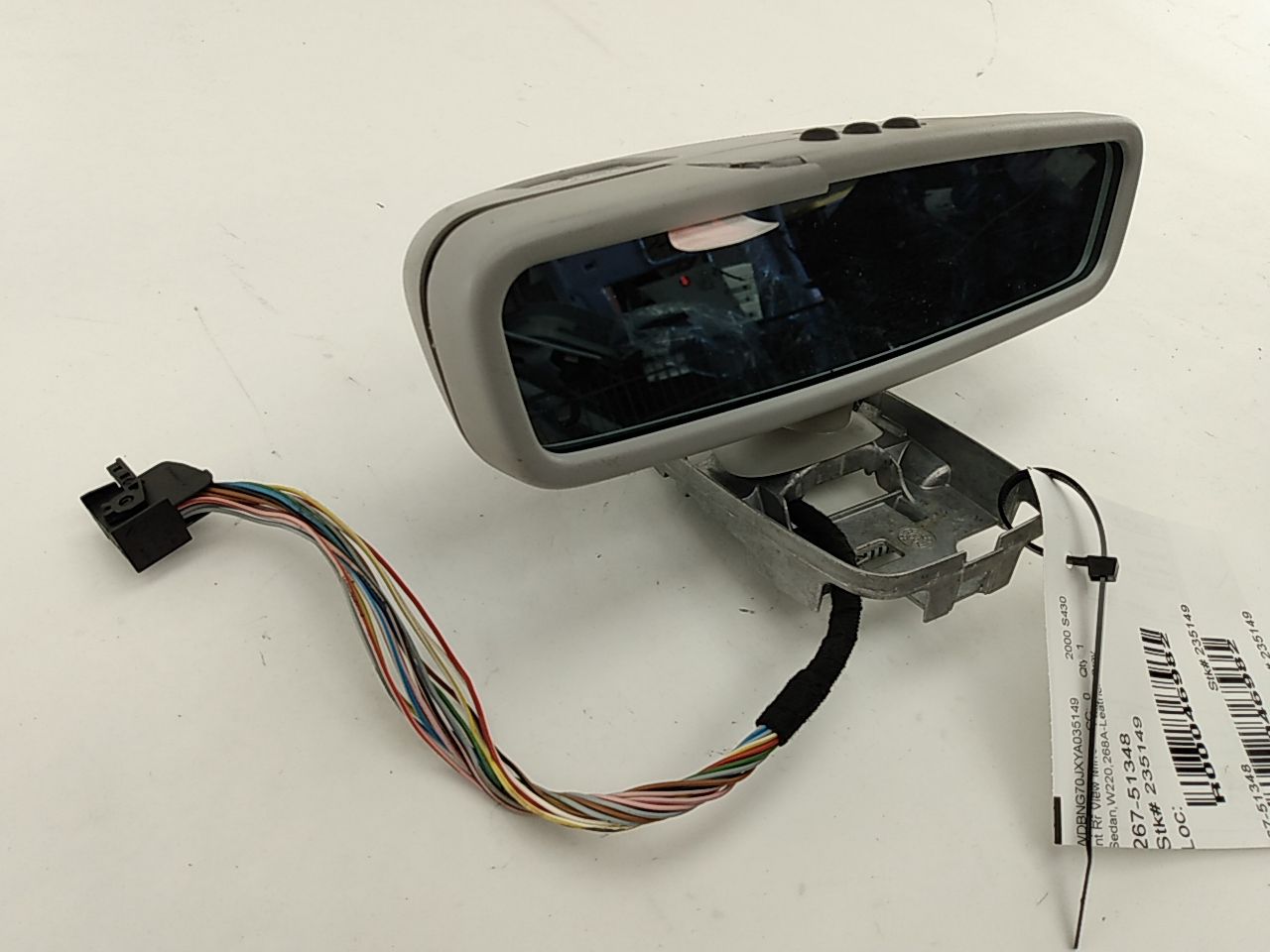 Mercedes S430 Interior Rear View Mirror - 0