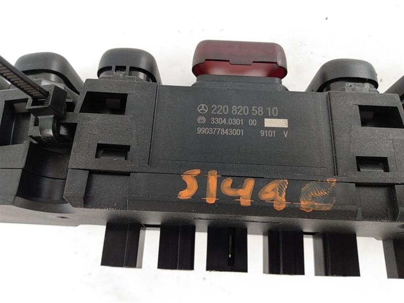 Mercedes S430 Dashboard Hazard Suspension Tow Switch module