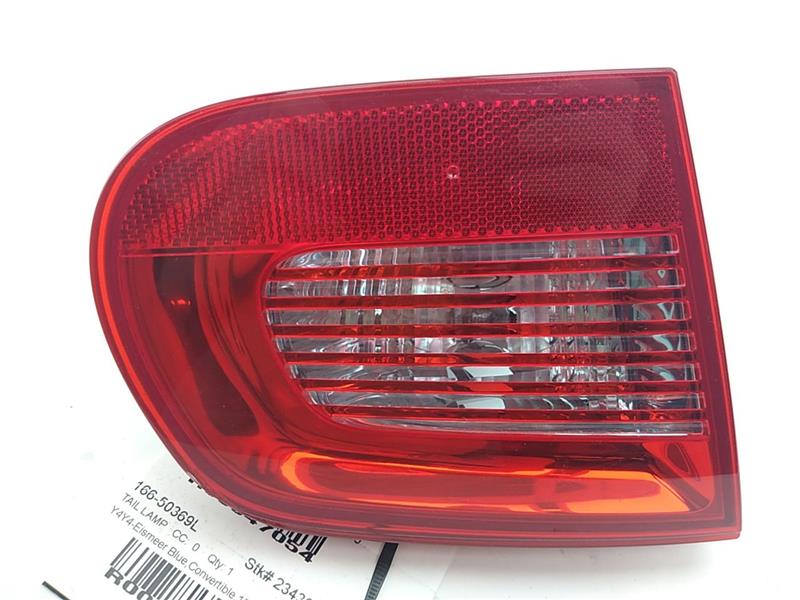 Volkswagen Eos Rear Left Tail Light Assembly Deck Lid Mounted